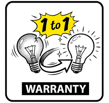Exclusive 1-to-1 Warranty