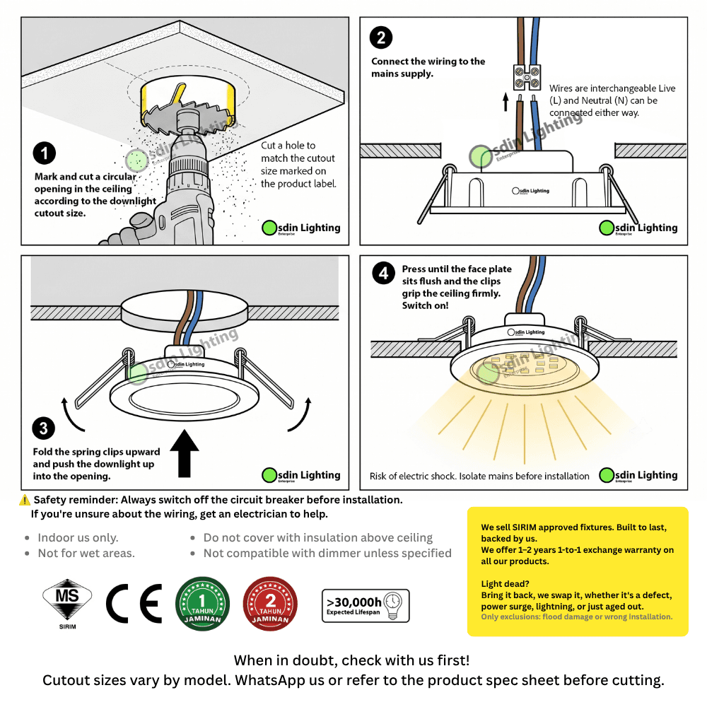 LED Downlight Round, thumb 3